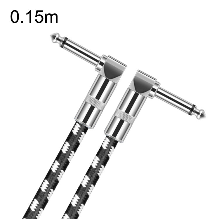 Cavo per chitarra con testa a gomito da 6,35 mm, nucleo in rame privo di ossigeno, cavo a due conduttori grande TS, 0.15m, 0.3m, 0.5m, 1m, 1.5m, 2m, 3m, 5m, 8m, 10m Cavo per chitarra con testa a gomito da 6,35 mm, nucleo in rame privo di ossigeno, cavo a due conduttori grande TS, 0.15m, 0.3m, 0.5m, 1m, 1.5m, 2m, 3m, 5m, 8m, 10m